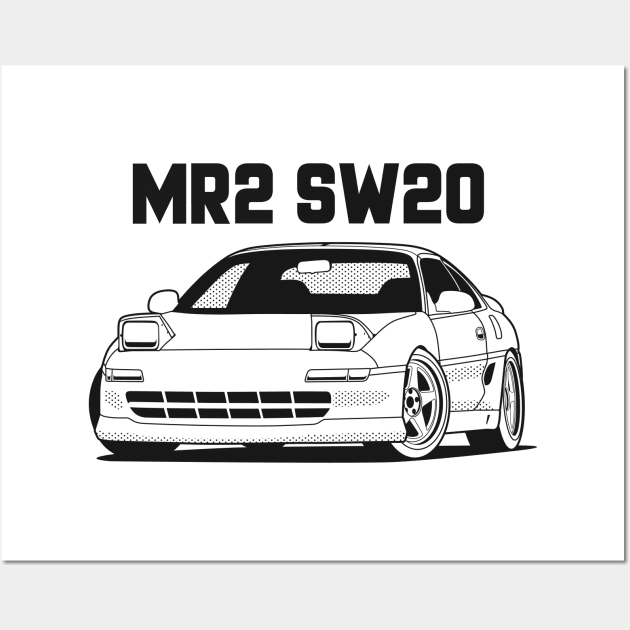 MR2 SW20 Wall Art by squealtires